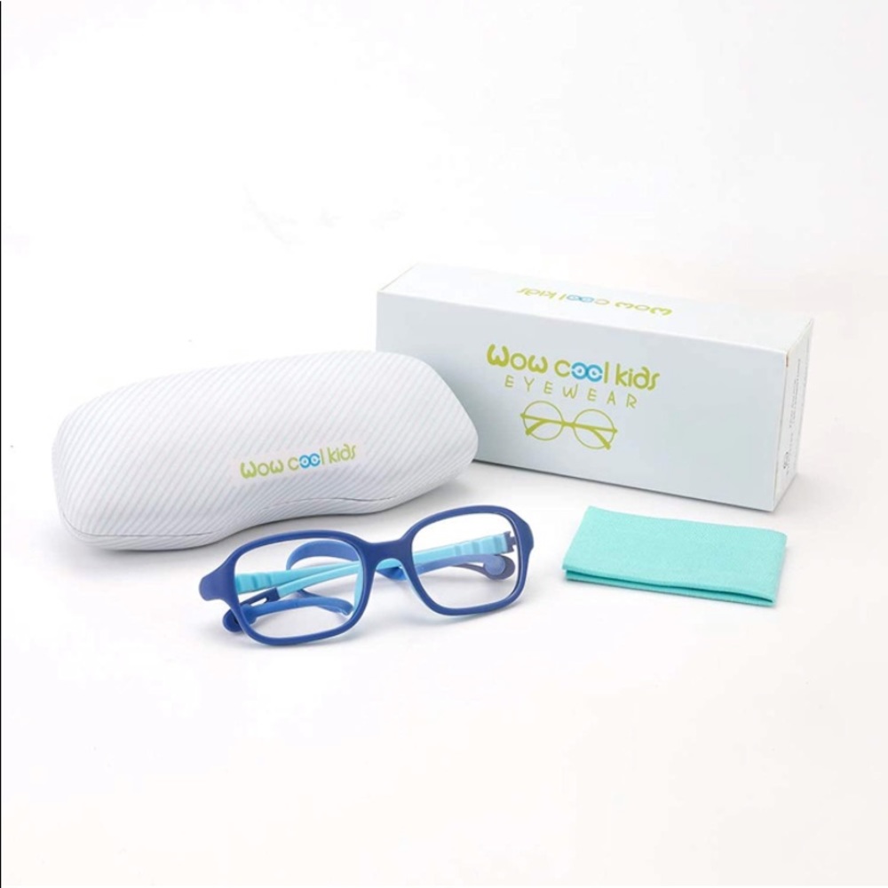 Kids Glasses-Frame Lens for Boys Girls(Age 1-4)